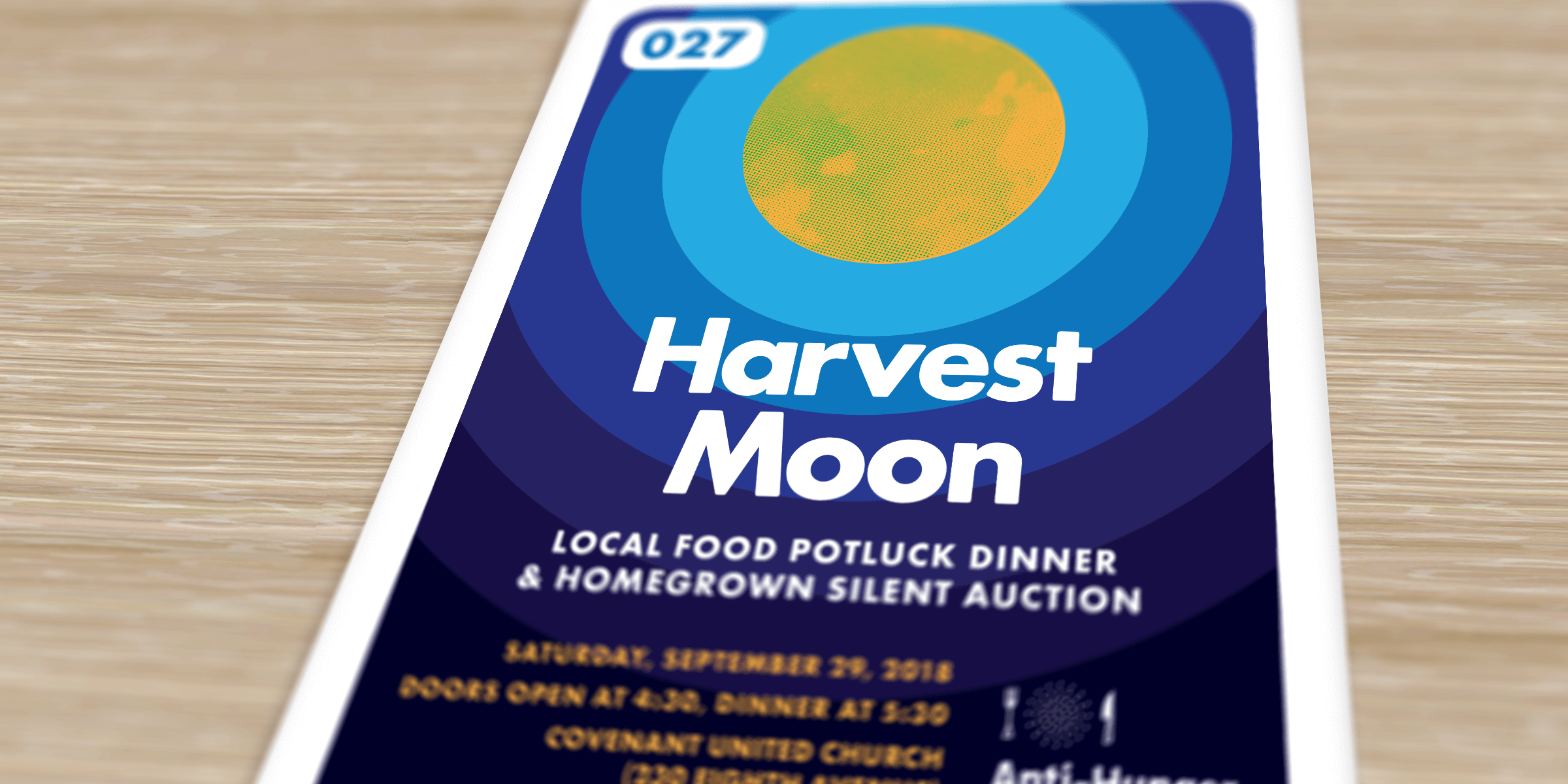 Ticket for Harvest Moon 2018